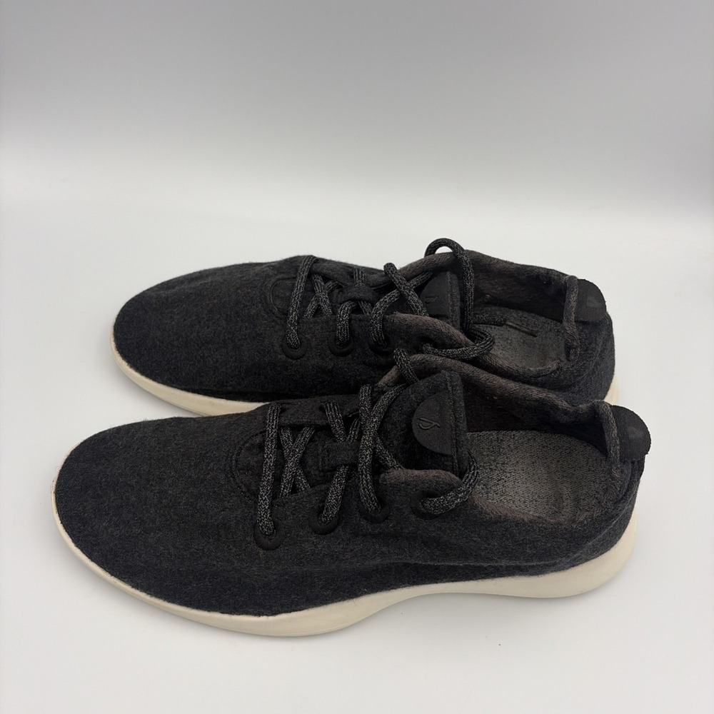 Allbirds Wool Runners Mens Size 11 Black Athletic Running Walking Shoes Sneakers - Picture 6 of 16